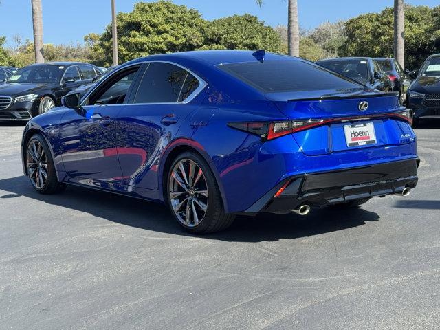 used 2024 Lexus IS 350 car, priced at $43,995