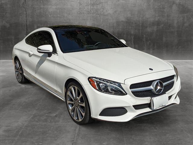 used 2018 Mercedes-Benz C-Class car, priced at $21,961