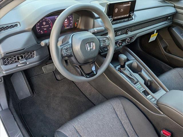 new 2025 Honda Accord car, priced at $32,110