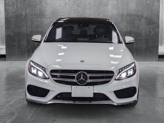 used 2015 Mercedes-Benz C-Class car, priced at $15,695