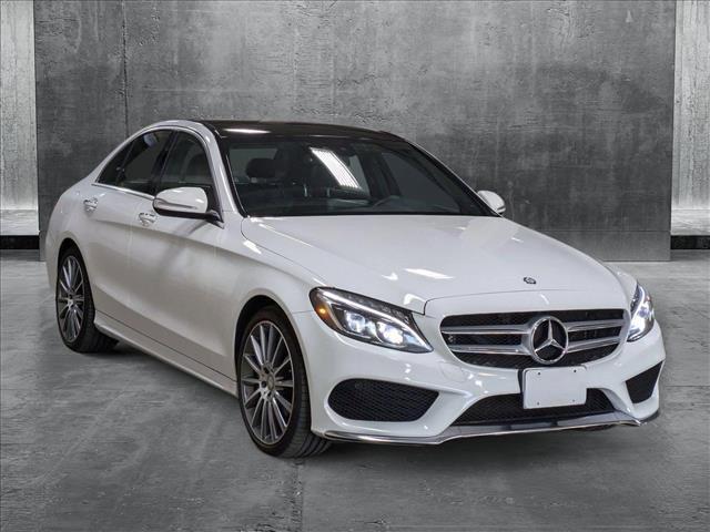 used 2015 Mercedes-Benz C-Class car, priced at $15,695