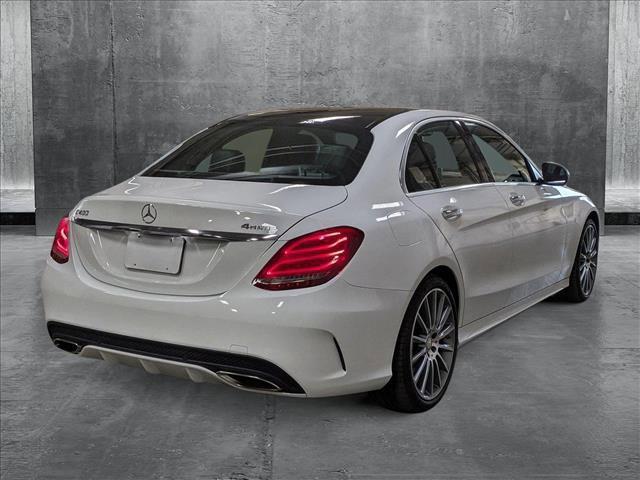 used 2015 Mercedes-Benz C-Class car, priced at $15,695