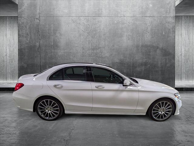 used 2015 Mercedes-Benz C-Class car, priced at $15,695