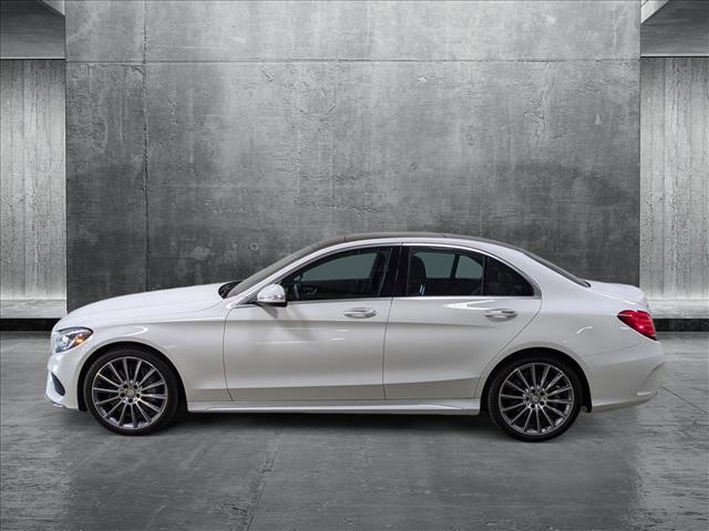 used 2015 Mercedes-Benz C-Class car, priced at $15,695