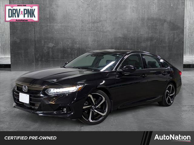 used 2021 Honda Accord car, priced at $22,995