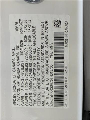 new 2026 Honda CR-V car, priced at $35,776