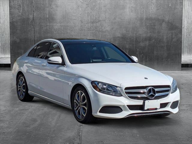 used 2018 Mercedes-Benz C-Class car, priced at $18,477