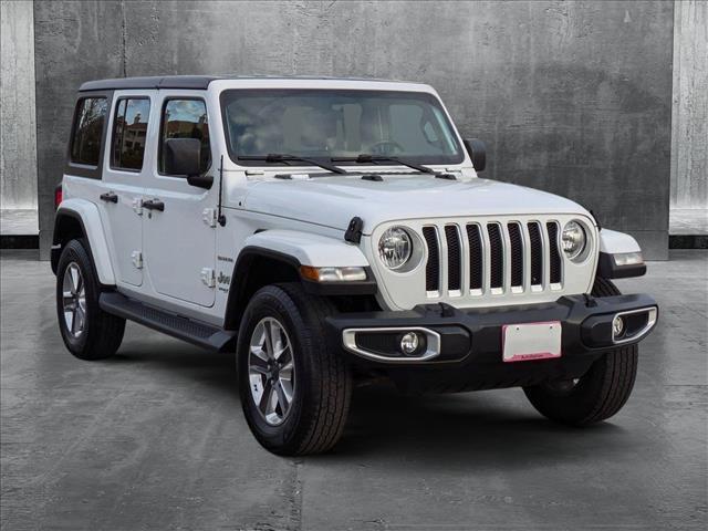 used 2021 Jeep Wrangler Unlimited car, priced at $30,295