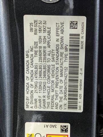 new 2026 Honda CR-V car, priced at $36,781