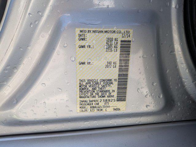 used 2015 Nissan Altima car, priced at $12,878