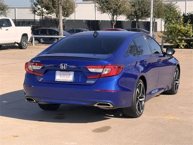 used 2021 Honda Accord car, priced at $25,870