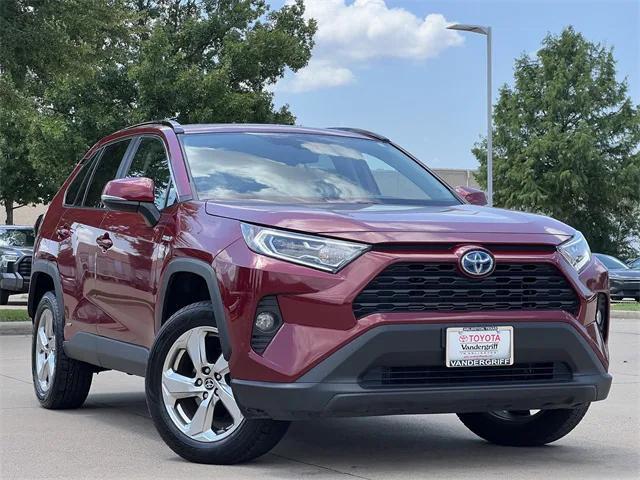 used 2021 Toyota RAV4 Hybrid car, priced at $28,974