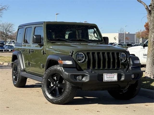 used 2021 Jeep Wrangler Unlimited car, priced at $31,907