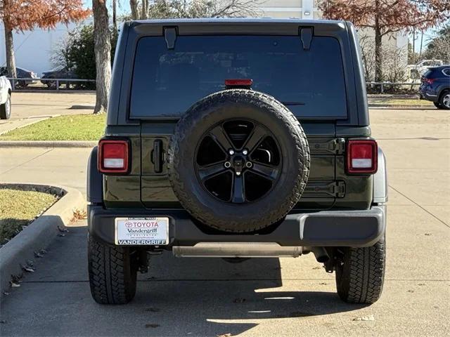 used 2021 Jeep Wrangler Unlimited car, priced at $31,907