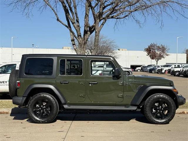 used 2021 Jeep Wrangler Unlimited car, priced at $31,907