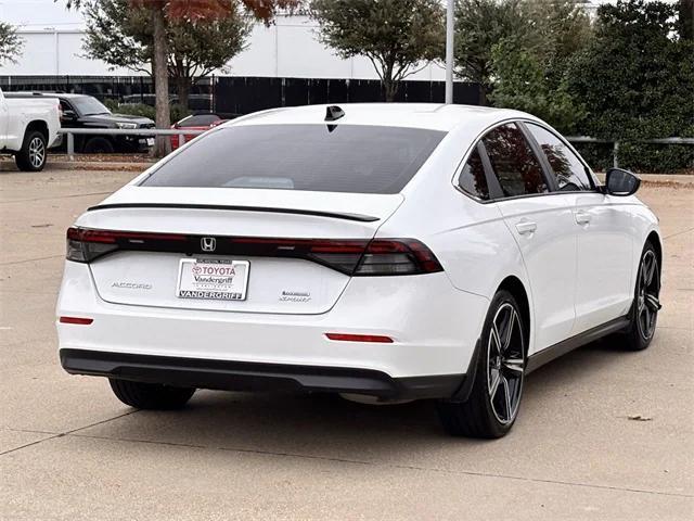 used 2024 Honda Accord Hybrid car, priced at $28,990