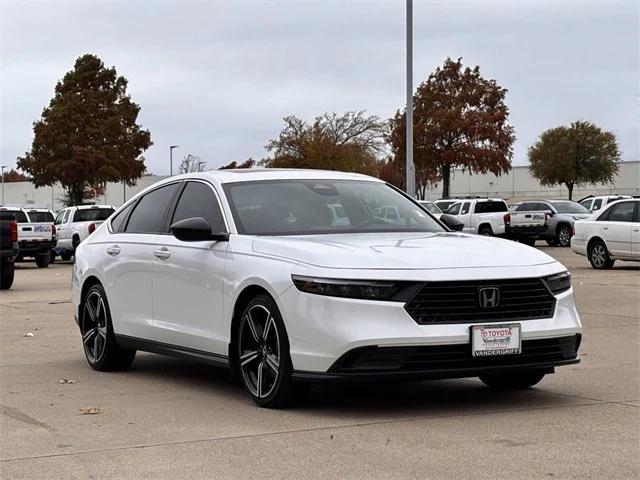 used 2024 Honda Accord Hybrid car, priced at $28,990