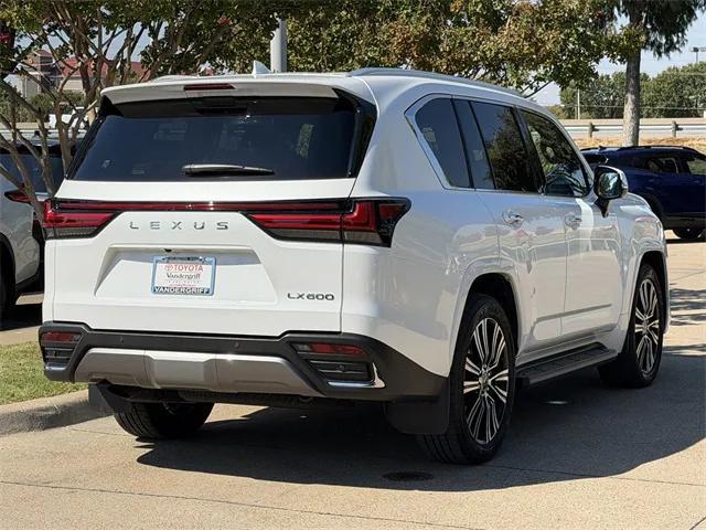 used 2024 Lexus LX 600 car, priced at $98,916