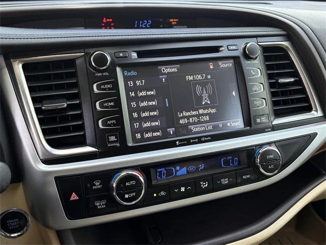 used 2017 Toyota Highlander car, priced at $22,984