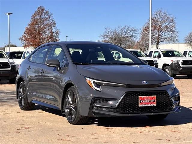 used 2024 Toyota Corolla Hybrid car, priced at $28,897