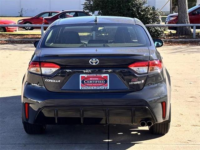 used 2024 Toyota Corolla Hybrid car, priced at $28,897