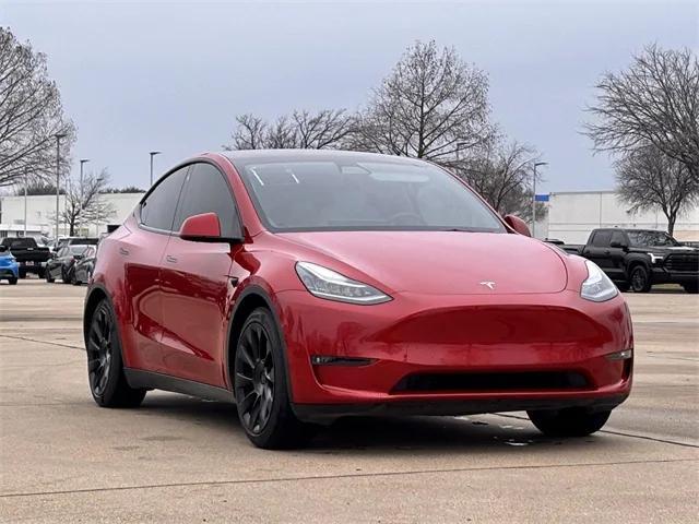 used 2021 Tesla Model Y car, priced at $28,650