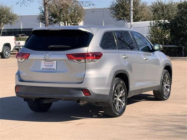 used 2019 Toyota Highlander car, priced at $24,897