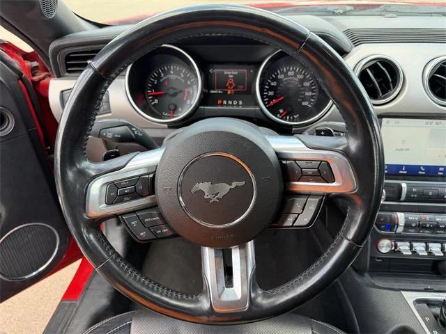 used 2021 Ford Mustang car, priced at $24,695