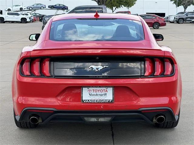 used 2021 Ford Mustang car, priced at $24,695