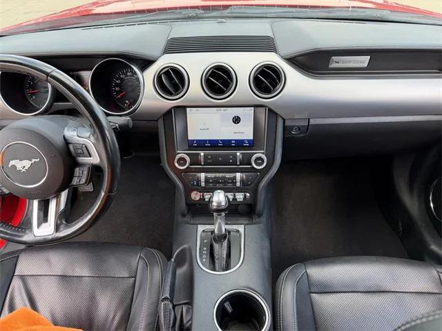 used 2021 Ford Mustang car, priced at $24,695