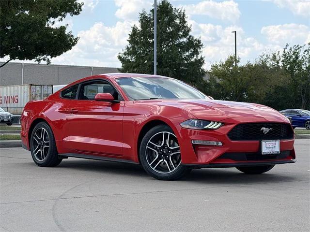 used 2021 Ford Mustang car, priced at $24,695