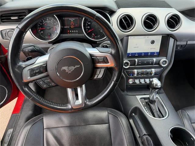 used 2021 Ford Mustang car, priced at $24,695