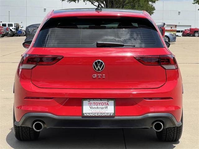 used 2023 Volkswagen Golf GTI car, priced at $26,994