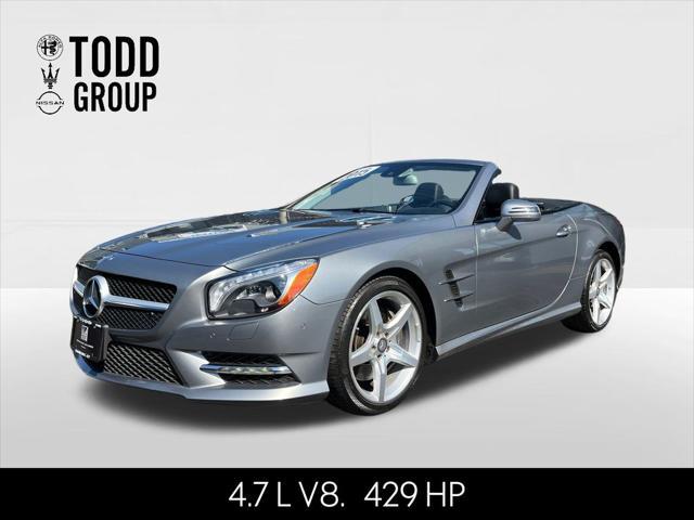 used 2015 Mercedes-Benz SL-Class car, priced at $34,999