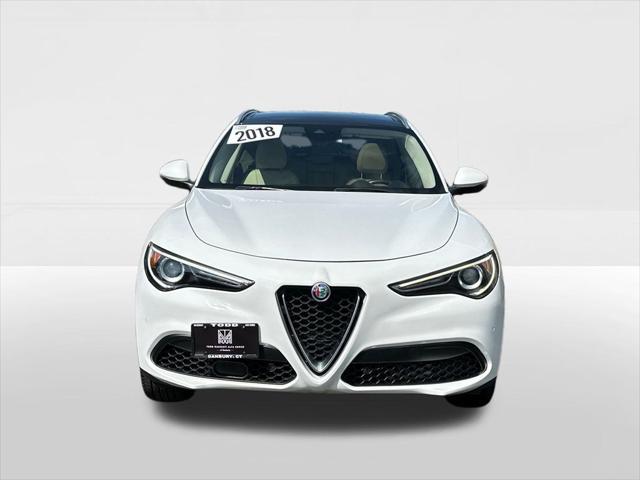 used 2018 Alfa Romeo Stelvio car, priced at $18,499