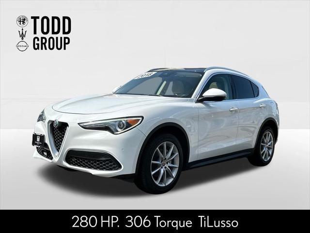 used 2018 Alfa Romeo Stelvio car, priced at $18,499