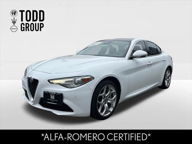 used 2021 Alfa Romeo Giulia car, priced at $23,499