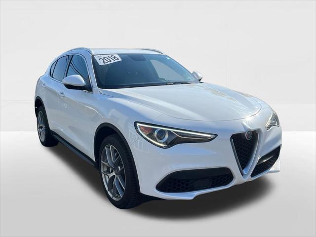 used 2018 Alfa Romeo Stelvio car, priced at $17,500