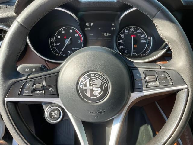 used 2018 Alfa Romeo Stelvio car, priced at $17,500