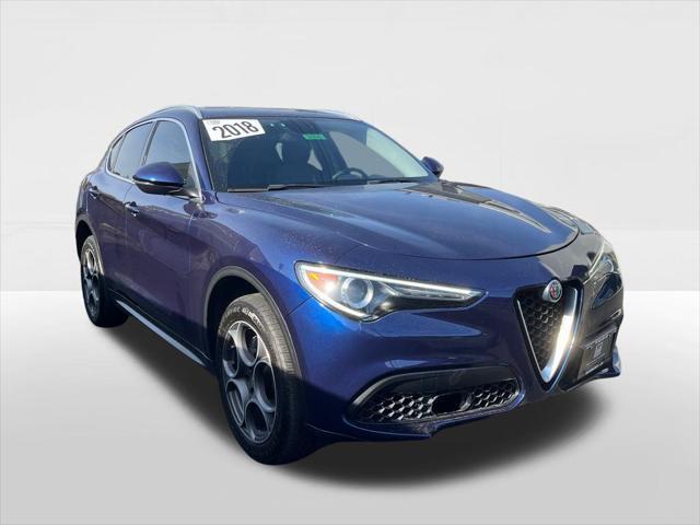 used 2018 Alfa Romeo Stelvio car, priced at $16,999