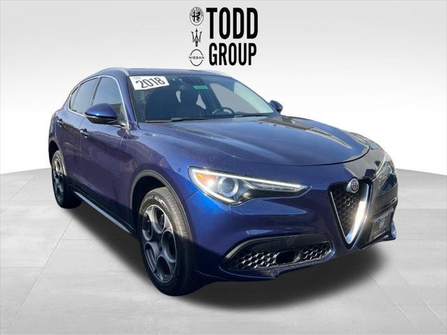 used 2018 Alfa Romeo Stelvio car, priced at $14,990