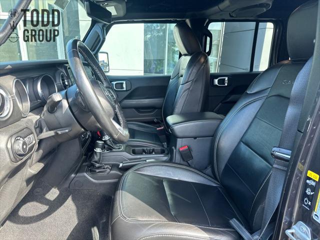 used 2021 Jeep Wrangler Unlimited car, priced at $31,449