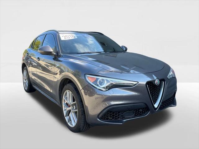 used 2018 Alfa Romeo Stelvio car, priced at $16,999