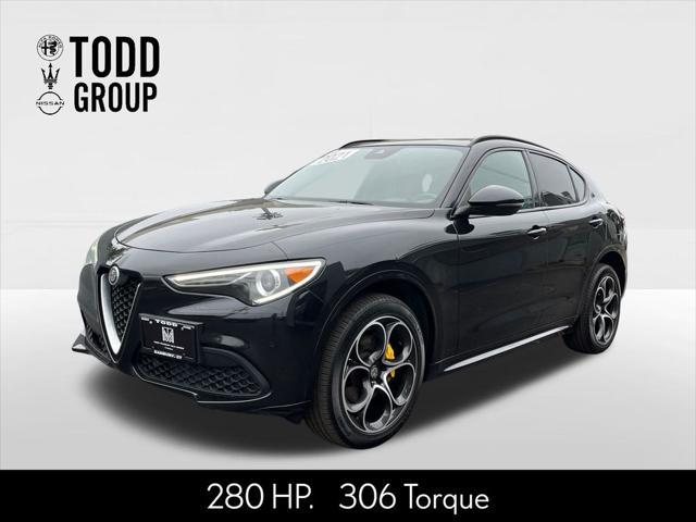 used 2021 Alfa Romeo Stelvio car, priced at $23,399