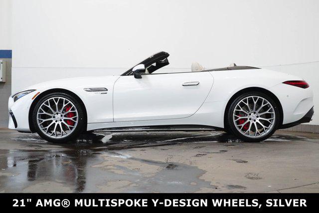 new 2025 Mercedes-Benz AMG SL 55 car, priced at $158,995