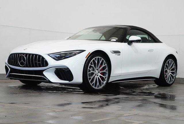 new 2025 Mercedes-Benz AMG SL 55 car, priced at $158,995