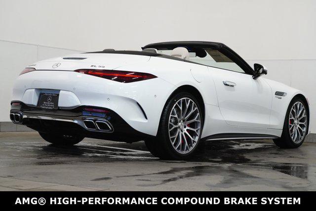 new 2025 Mercedes-Benz AMG SL 55 car, priced at $158,995