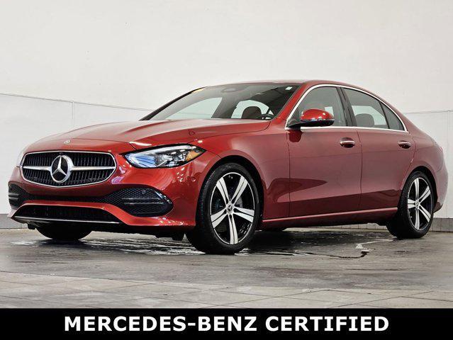 used 2022 Mercedes-Benz C-Class car, priced at $36,161