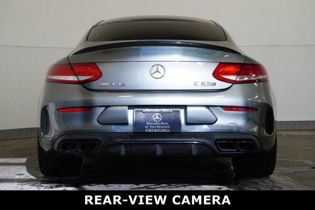 used 2018 Mercedes-Benz AMG C 63 car, priced at $48,171