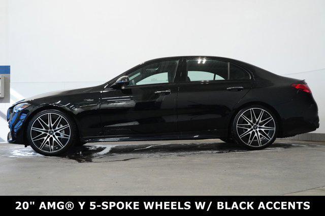 used 2024 Mercedes-Benz AMG C 43 car, priced at $55,427